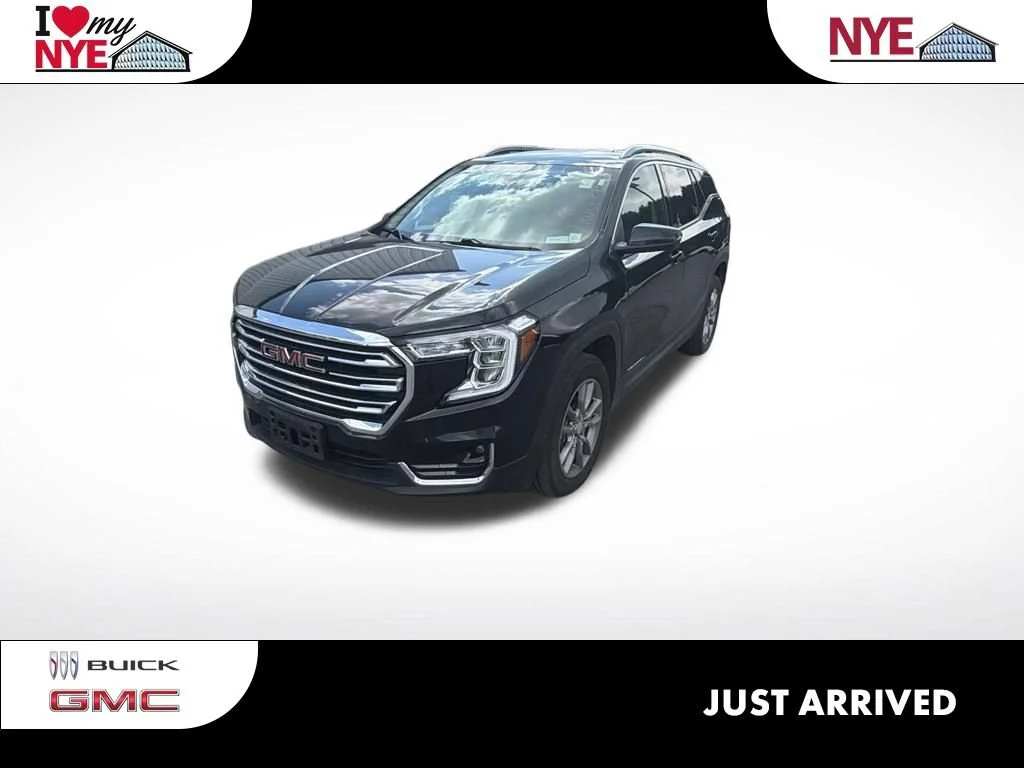Used 2024 Ebony Twilight Metallic GMC SLT image 1