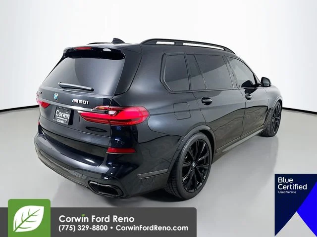 Certified Used 2020 Black Sapphire Metallic BMW M50i image 10