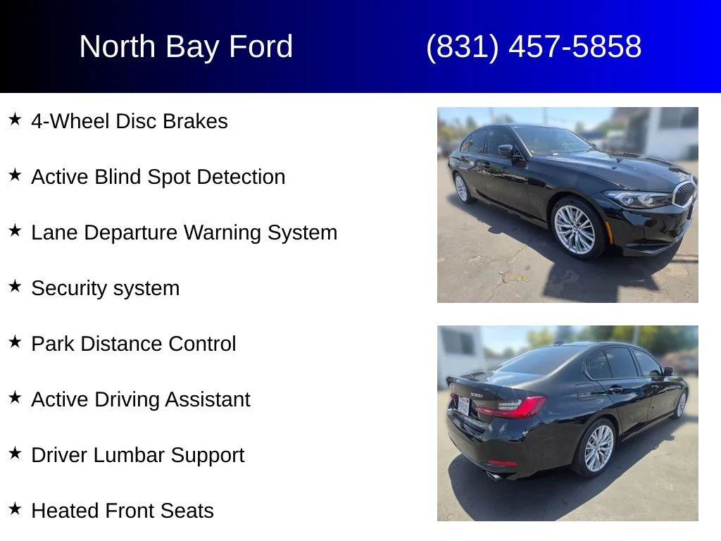 Used 2023 Black BMW 330i image 12