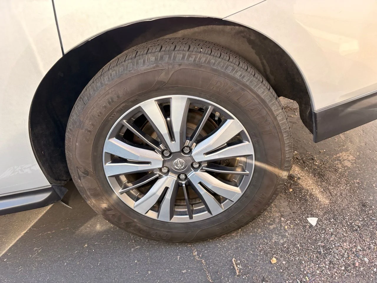 Used 2018 Brilliant Silver Metallic Nissan SV image 6