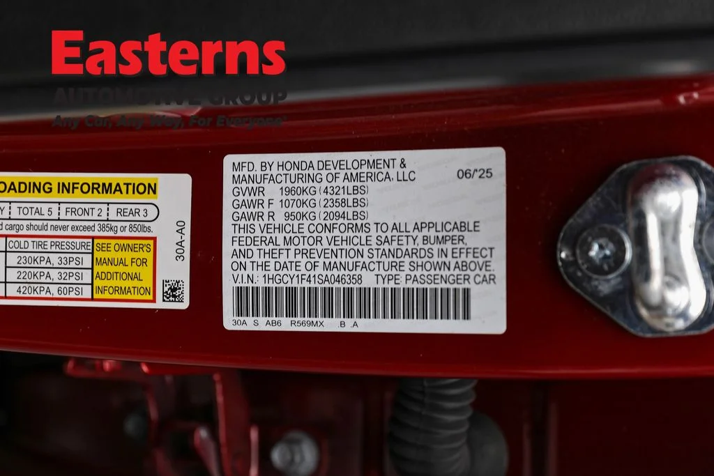 Used 2025 Red Honda SE image 34