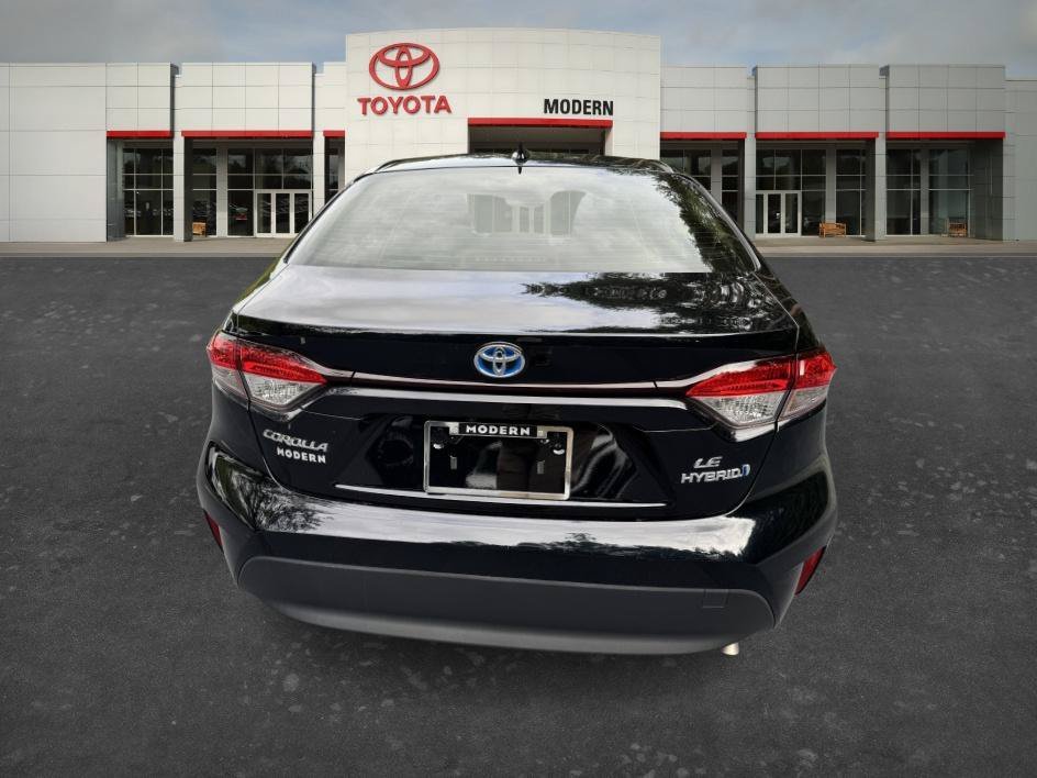 Used 2024 Midnight Black Metallic Toyota Hybrid LE image 8