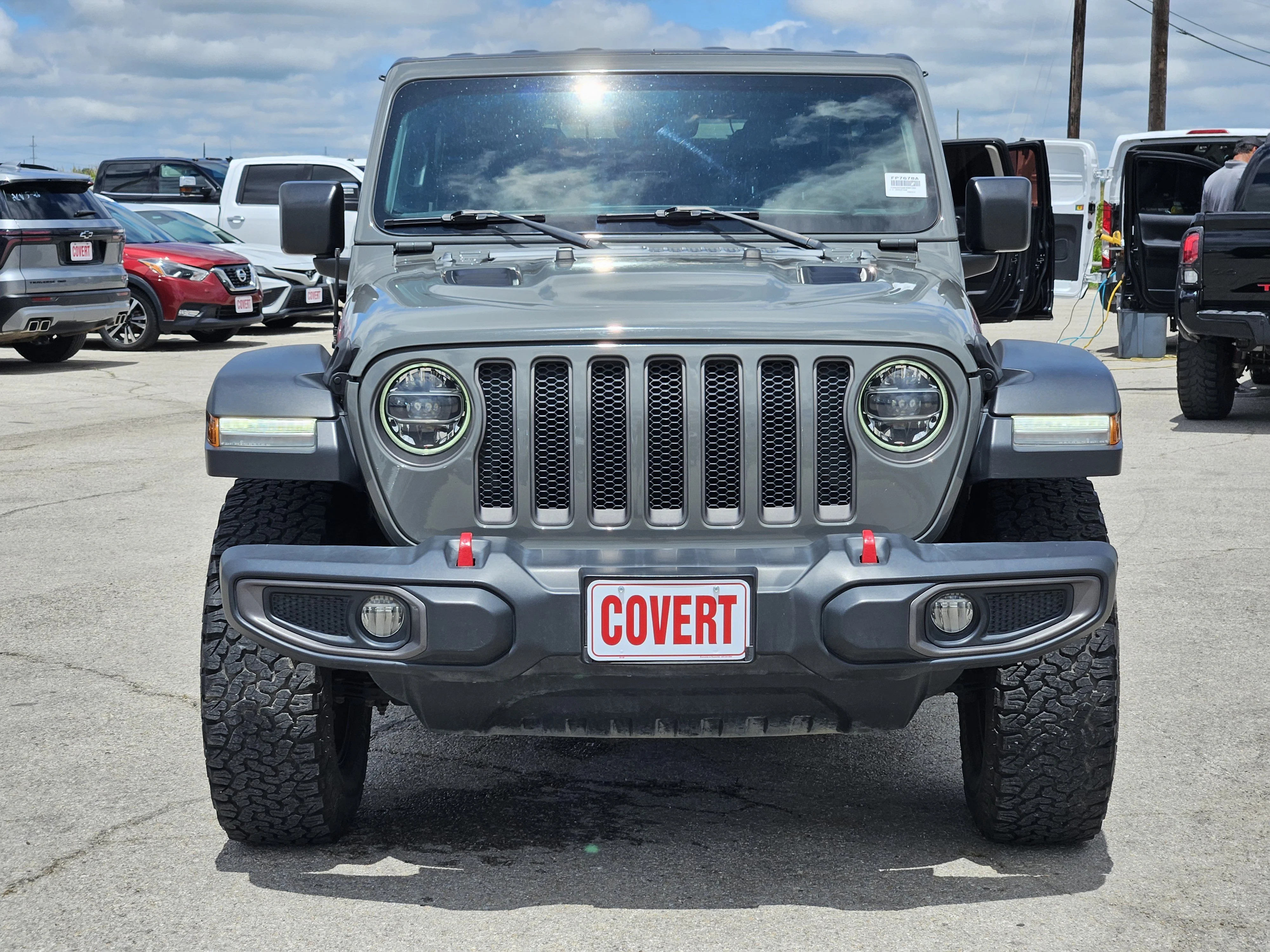 Used 2019 Sting-Gray Clearcoat Jeep Unlimited Rubicon image 2