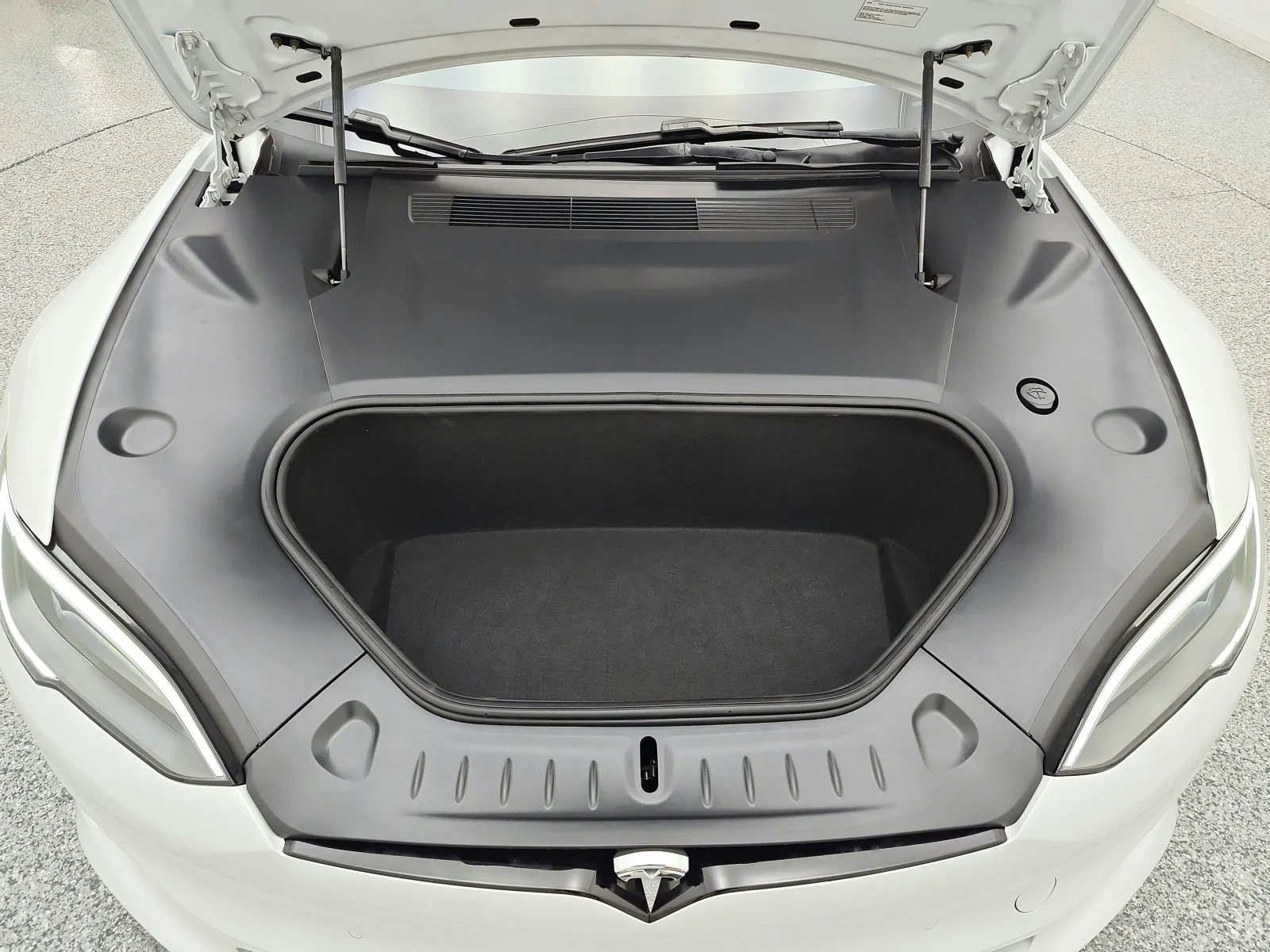 Used 2023 Pearl White Multi-Coat Tesla Plaid AWD image 16