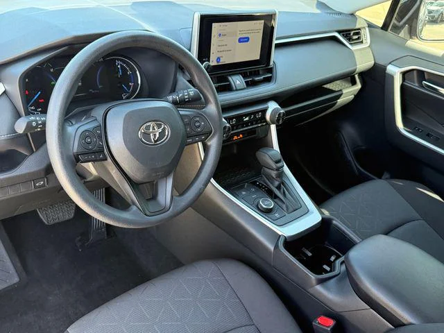 Certified Used 2025 MIDNIGHT BLACK METAL Toyota Hybrid XLE image 10