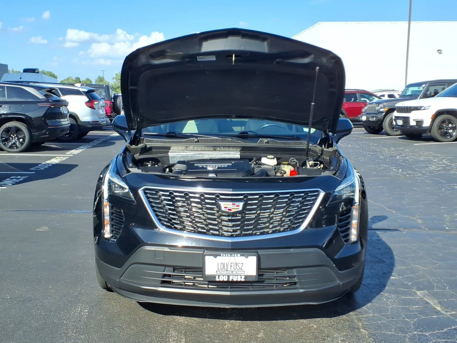 Used 2023 Stellar Black Metallic Cadillac AWD Luxury image 33