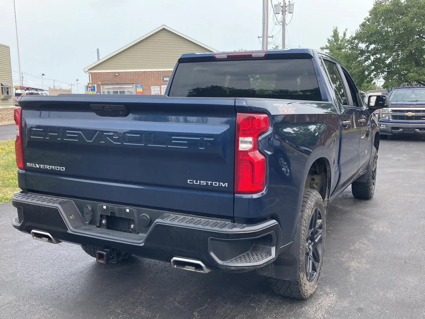 Used 2021 NORTHSKY BLUE METALLIC Chevrolet Custom Trail Boss image 7