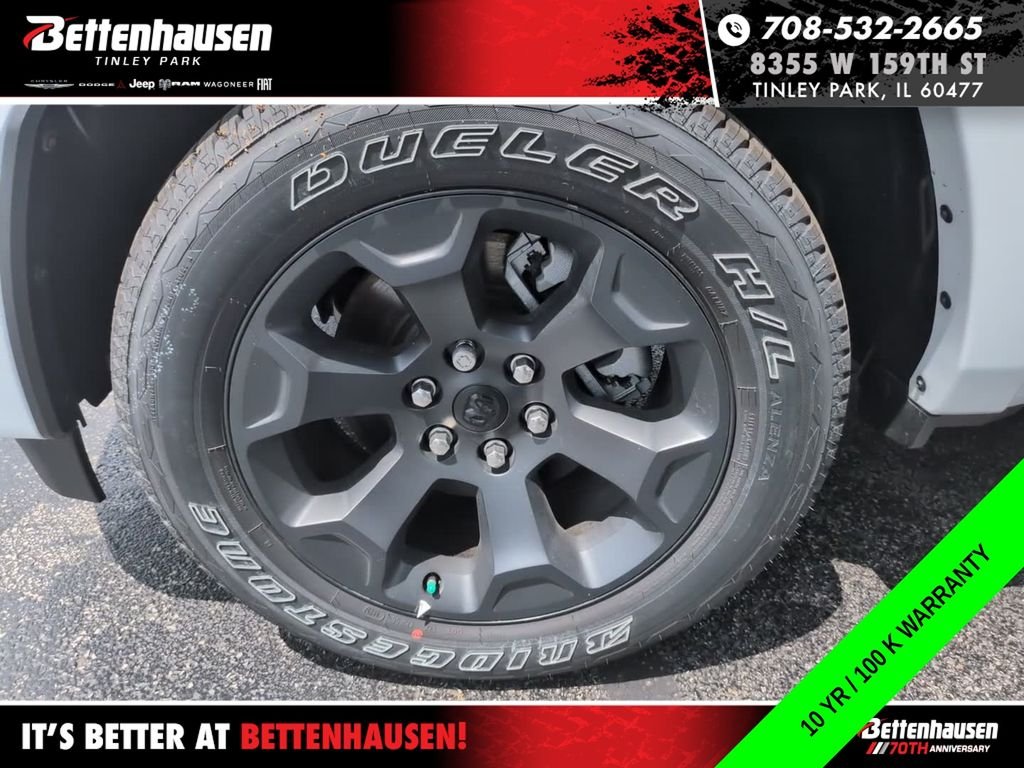 New 2026 Bright White Clear-Coat Exterior Paint RAM Big Horn image 13