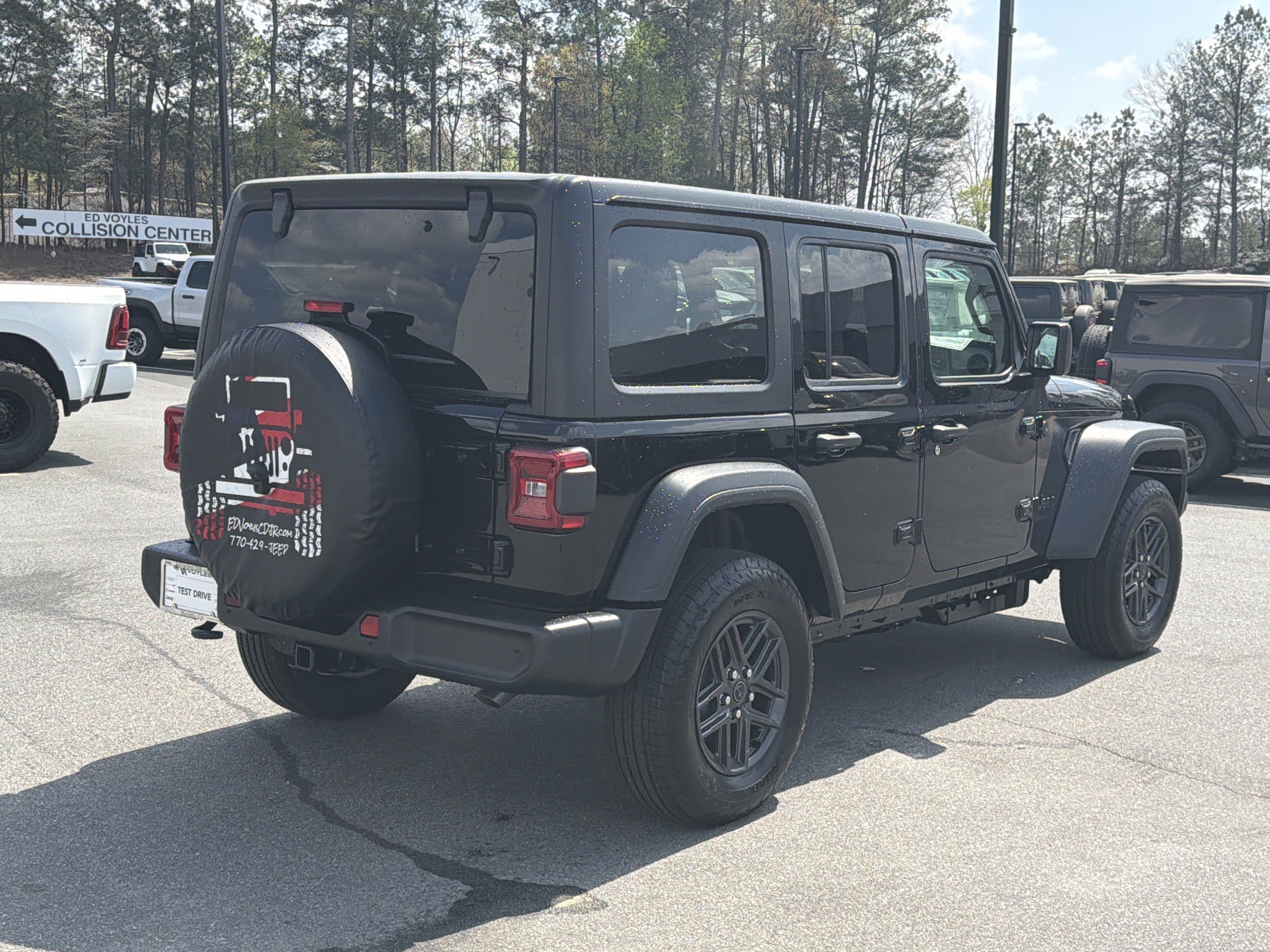 New 2026 Black Clearcoat Jeep Sport S image 8