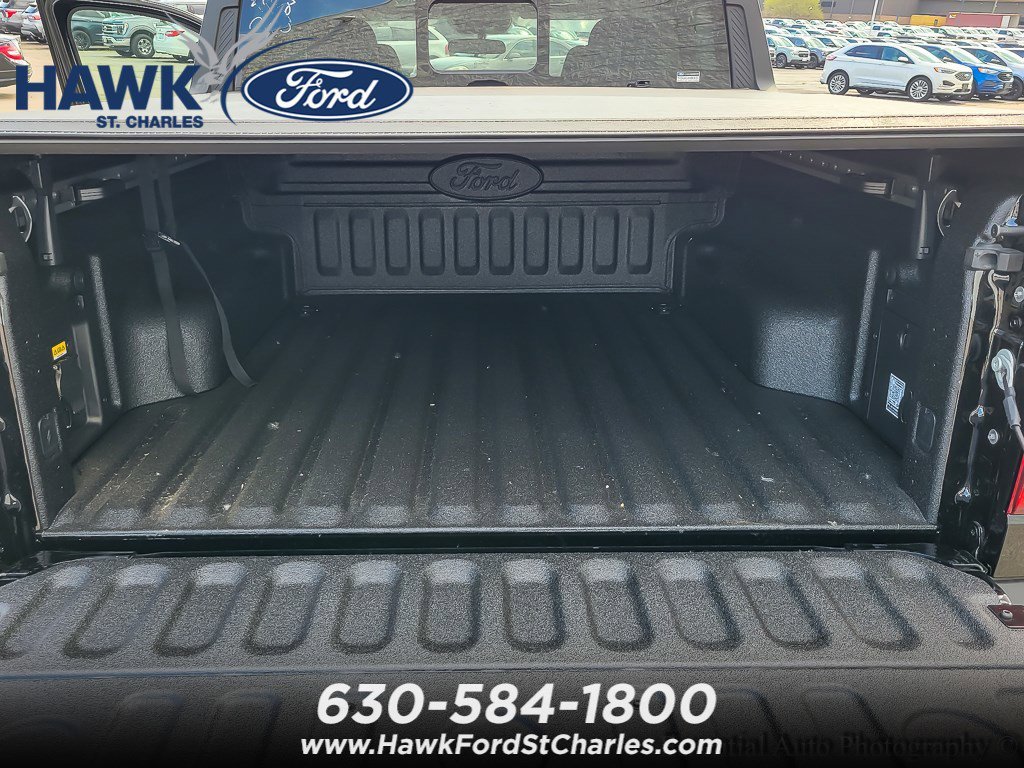 Used 2024 Shadow Black Ford LARIAT Advanced image 17