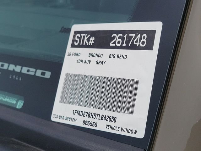 New 2026 Marsh Gray Ford Big Bend® image 25