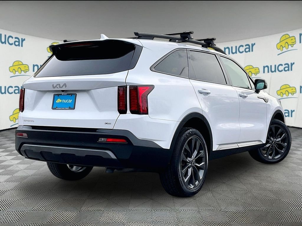 Used 2023 Glacial White Pearl Kia X-Line EX image 6