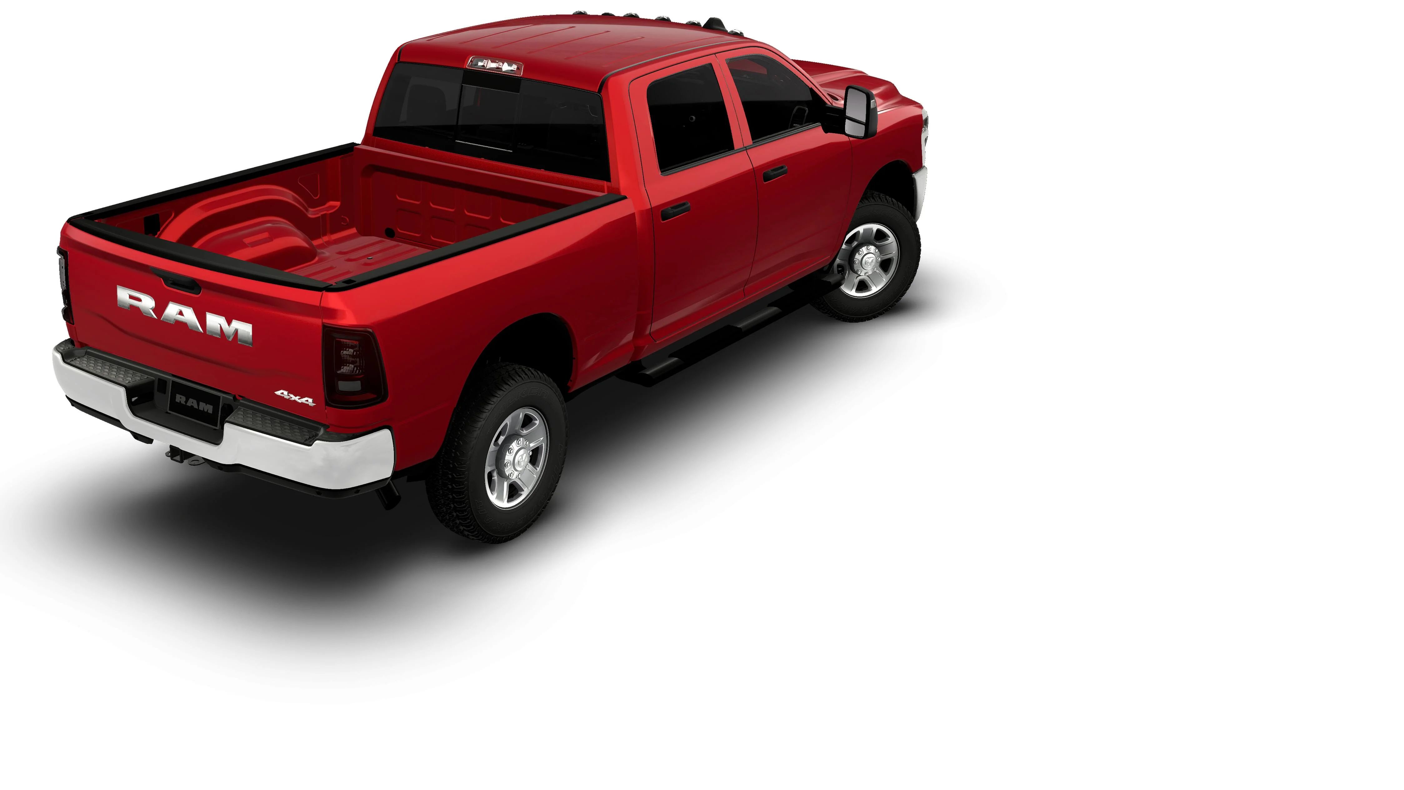 New 2026 Molten Red Pearl-Coat Exterior Paint RAM TRADESMAN image 14