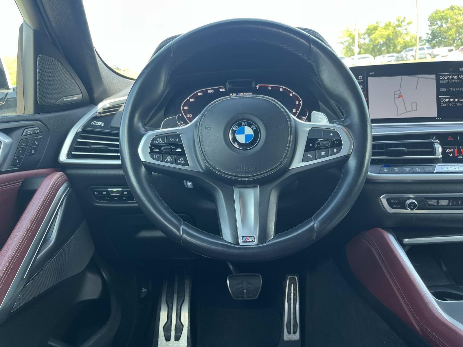 Used 2021 Mineral White Metallic BMW M50i image 15