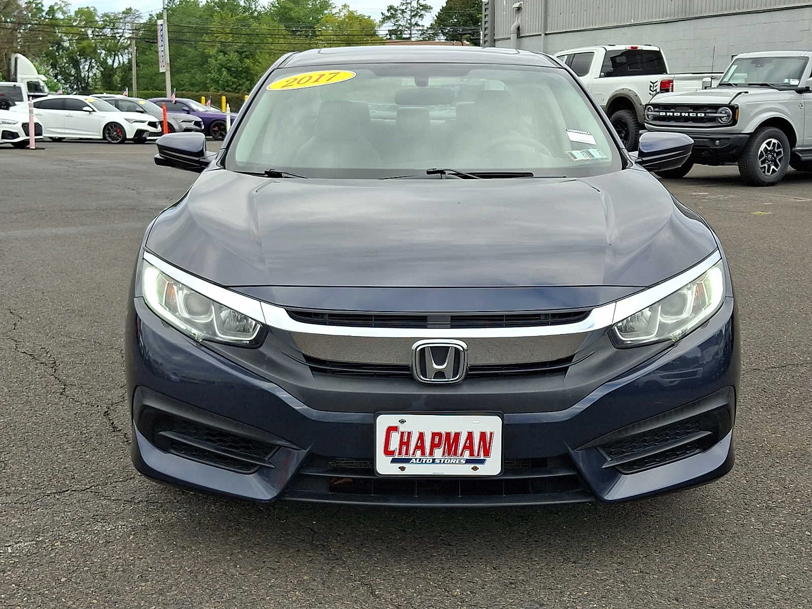 Used 2017 Modern Steel Metallic Honda EX image 2