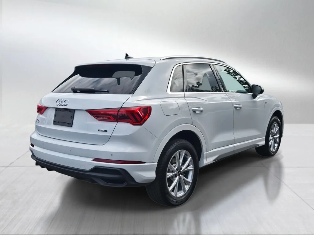 Used 2025 White Audi Premium image 3