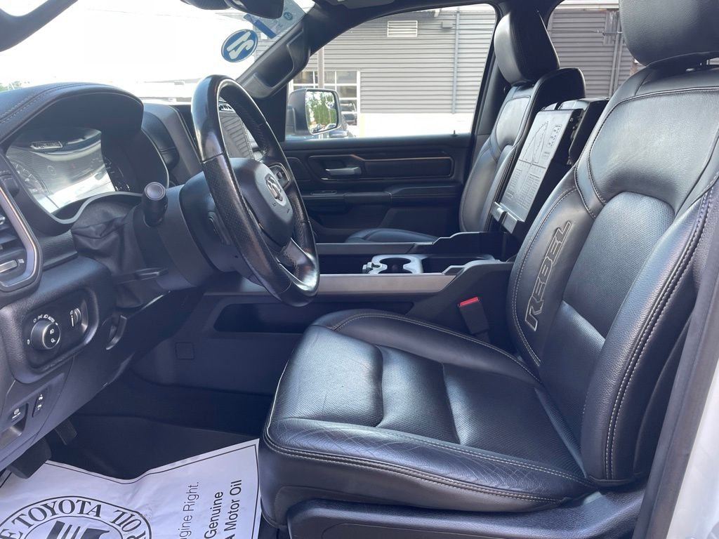 Used 2021 Bright White Clearcoat Ram Rebel image 13