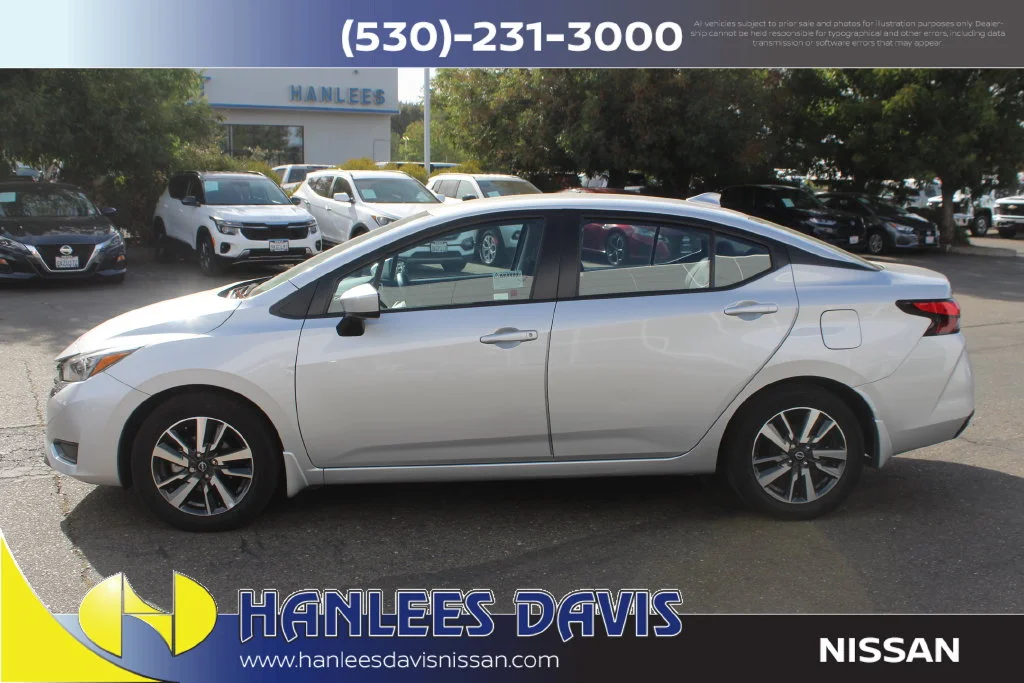 Certified 2025 Nissan Versa Sedan SV with VIN 3N1CN8EV6SL818942 for sale in Davis, CA