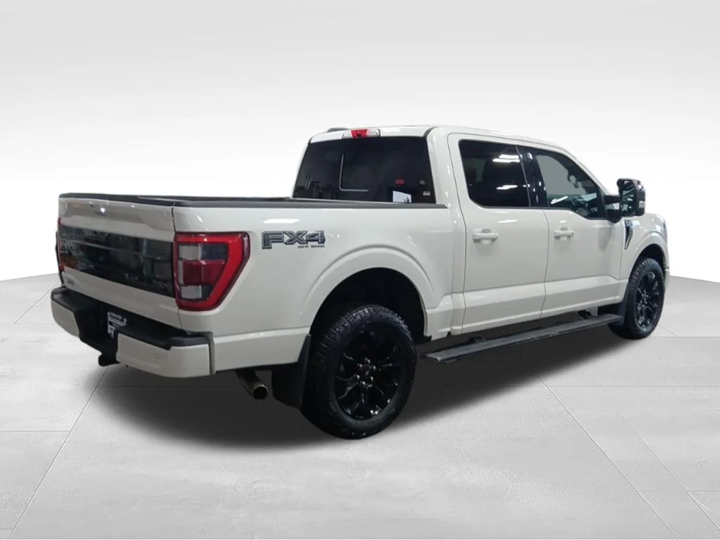 Used 2022 Star White Metallic Tri-Coat Ford Platinum image 6