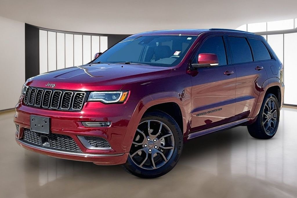 Used 2020 Red Jeep Overland image 1