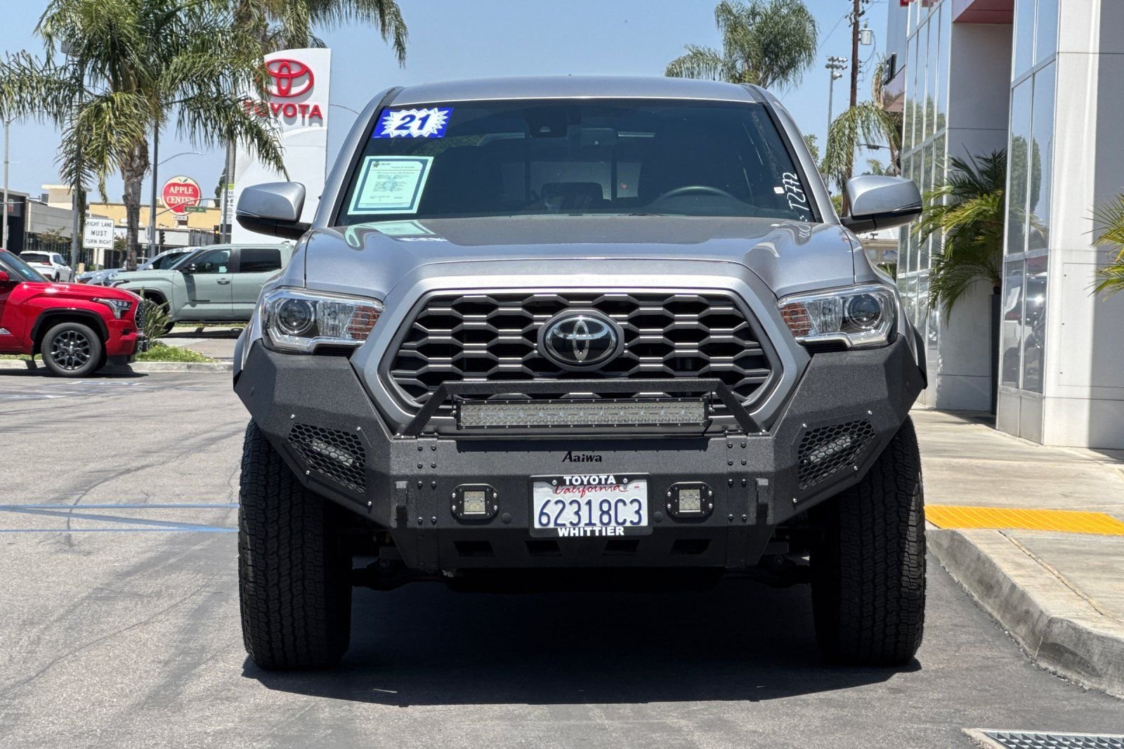 Used 2021 Silver Toyota TRD Off-Road image 10