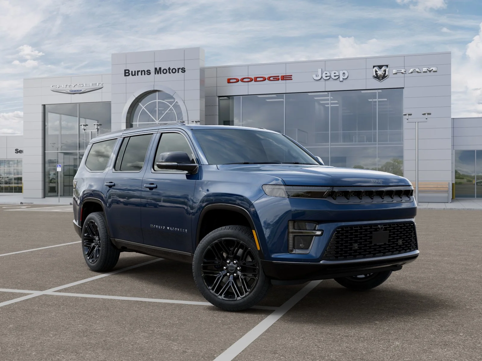 New 2026 Fathom Blue Pearl-Coat Exterior Paint (Late Availability) Jeep Limited Reserve Black image 31
