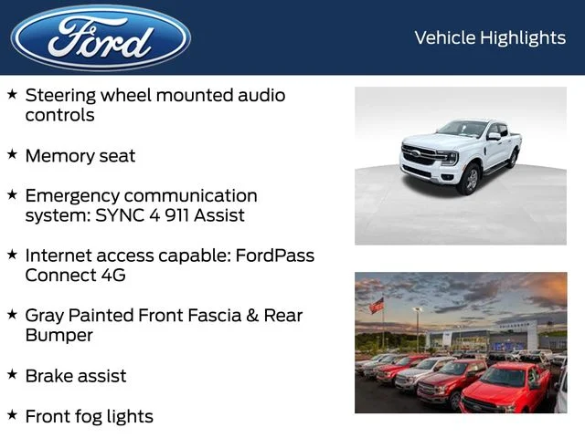 Used 2025 White Ford Lariat image 8