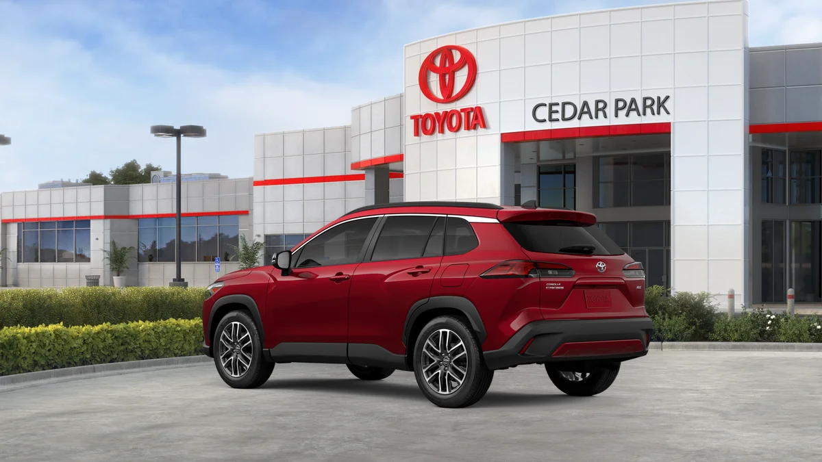 New 2026 Soul Red Crystal Toyota XLE image 6