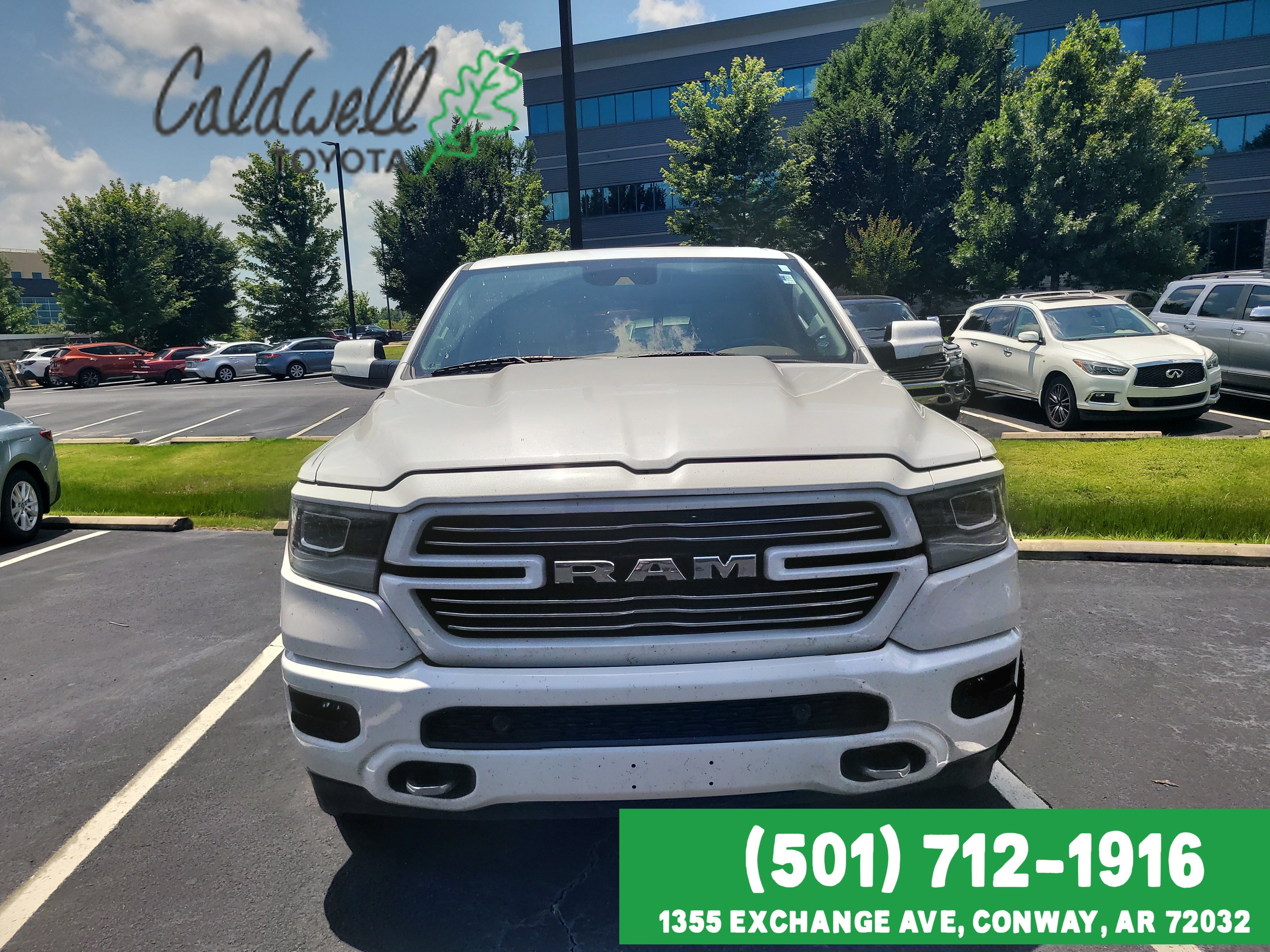 Used 2022 RAM Ram 1500 Pickup Laramie with VIN 1C6SRFJT7NN102777 for sale in Little Rock