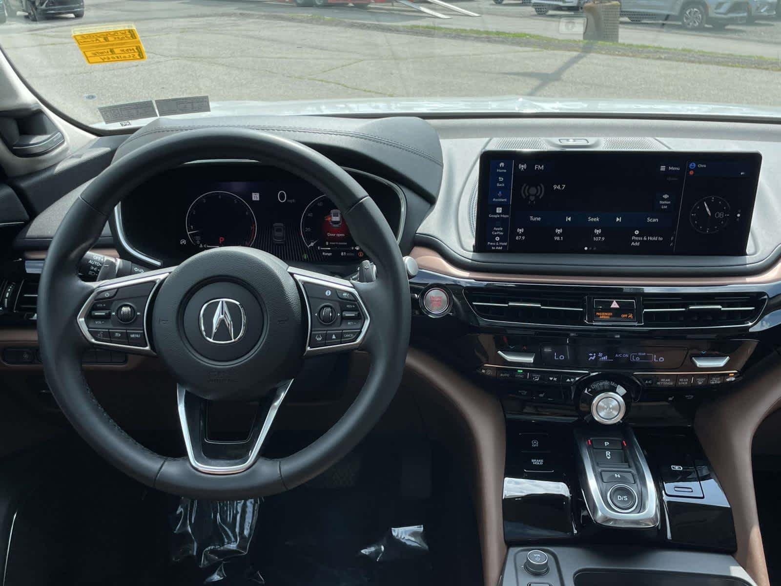 Used 2025 Platinum White Pearl Acura w/Technology Package image 2