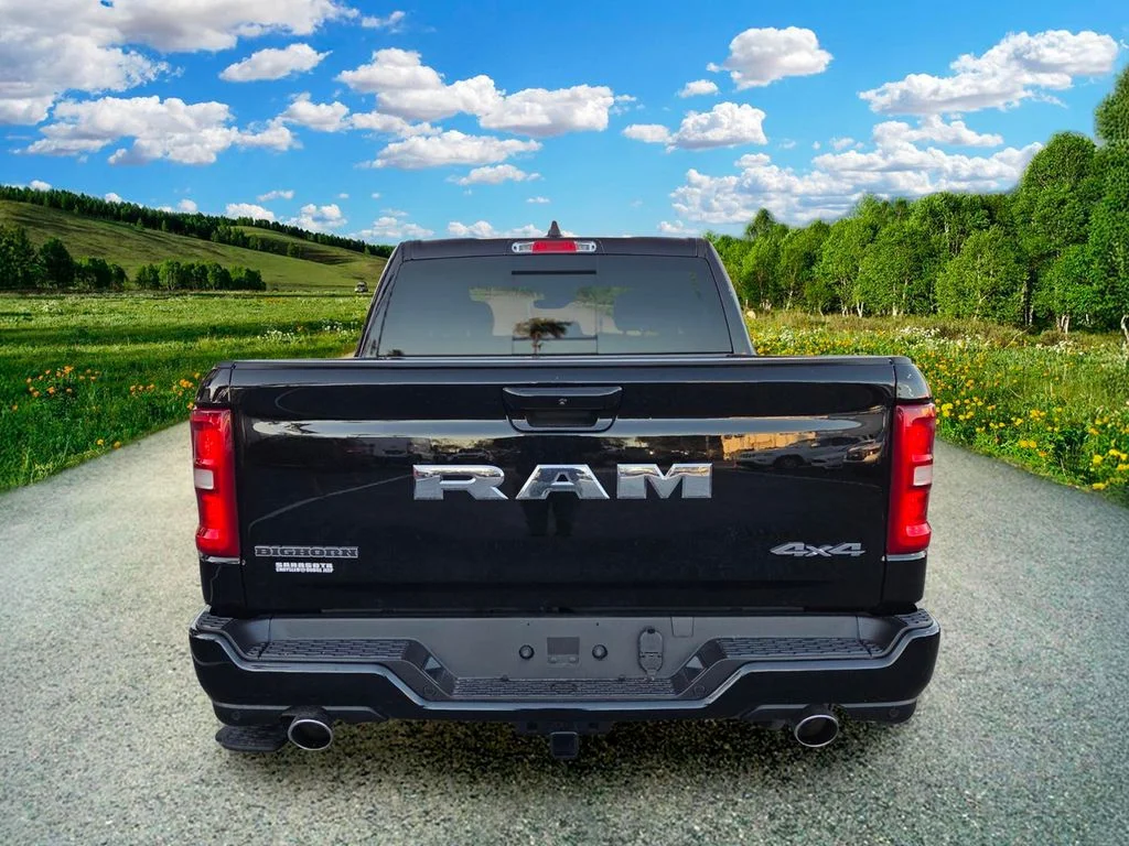 New 2026 Diamond Black Crystal Pearl-Coat Exterior Paint RAM Big Horn/Lone Star image 5