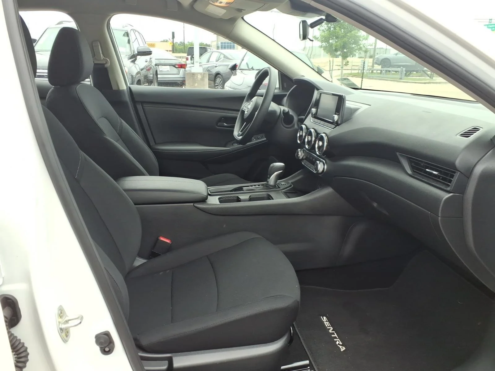 2025 Nissan Sentra S White at Robbins Nissan