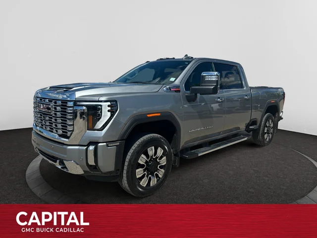 2025 GMC Sierra 2500HD Denali Crew 6.6L DIESEL Leather Sunroof Nav 5th Wheel Prep Package