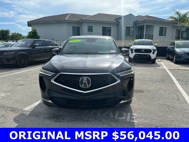 Used 2023 Black Acura Technology image 2