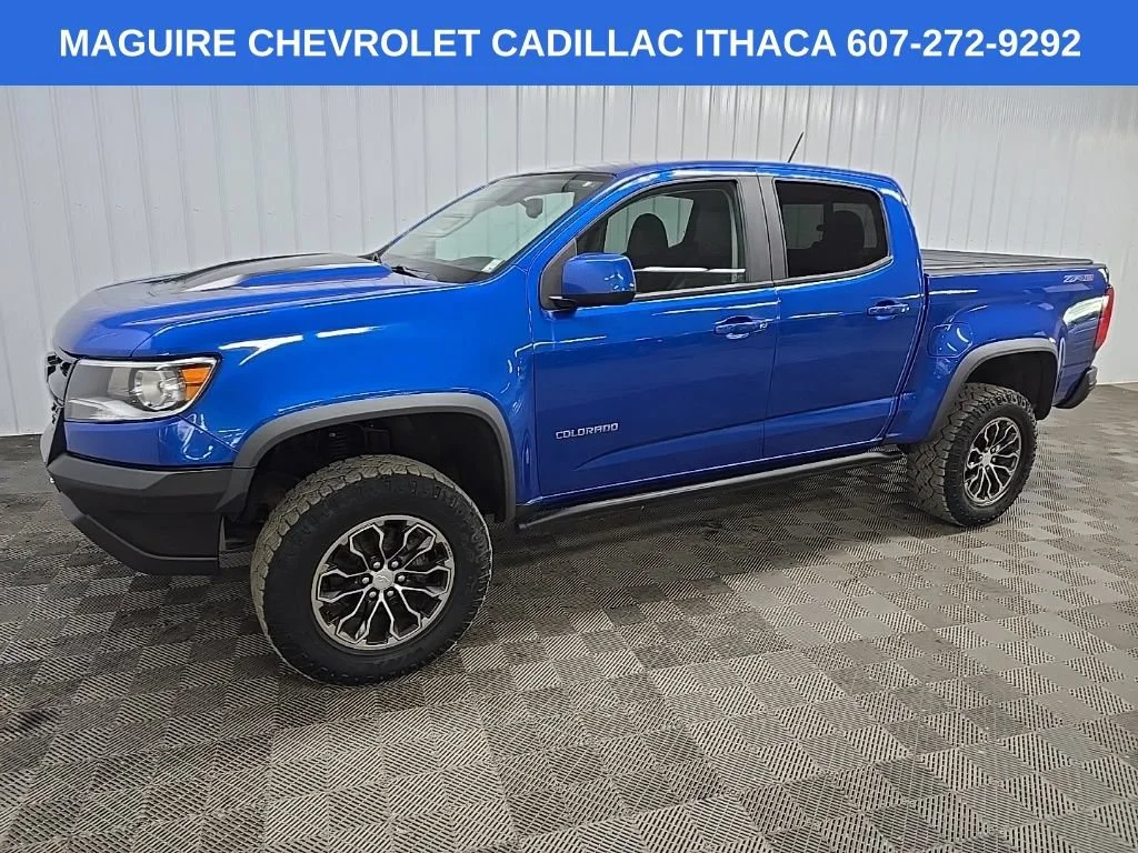 Used 2019 KINETIC BLUE METALLIC Chevrolet 4WD ZR2 image 6