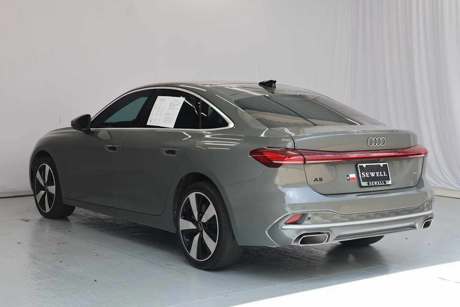 Used 2025 Chronos Gray Metallic Audi Premium Plus image 8