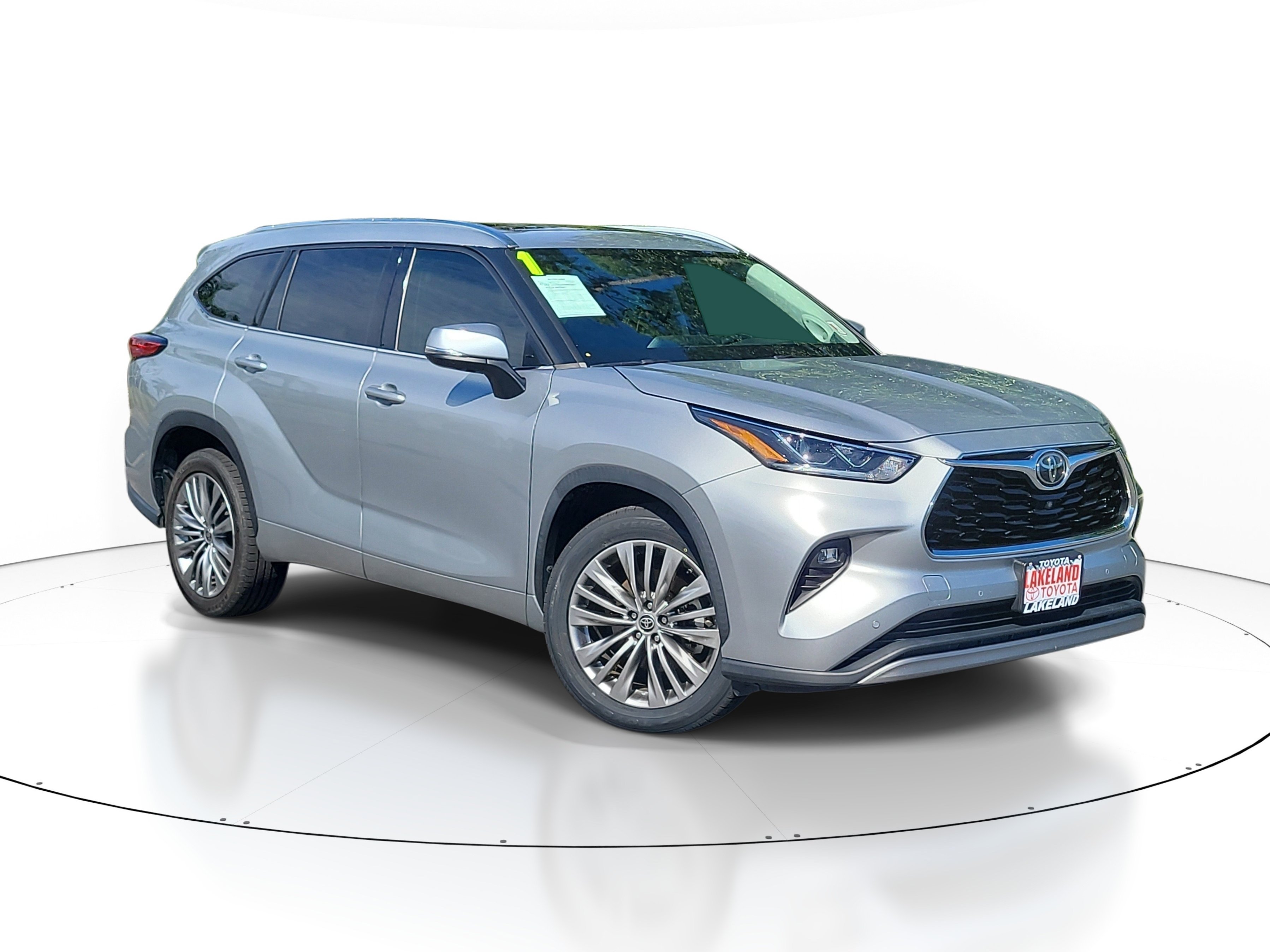 Used 2021 Celestial Silver Metallic Toyota Platinum image 1