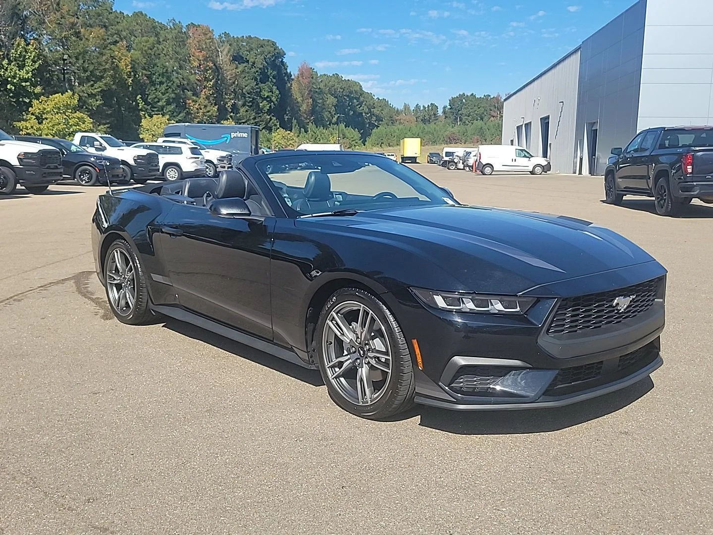 Used 2024 Shadow Black Ford EcoBoost Premium image 22
