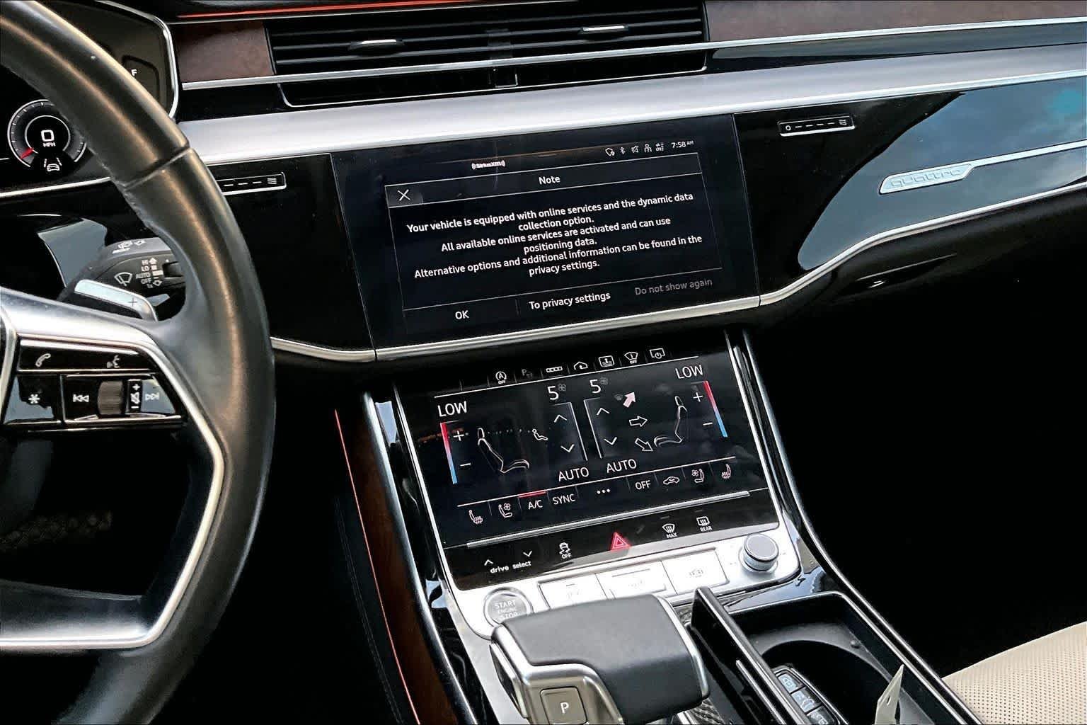 Used 2023 Firmament Blue Metallic Audi  image 7