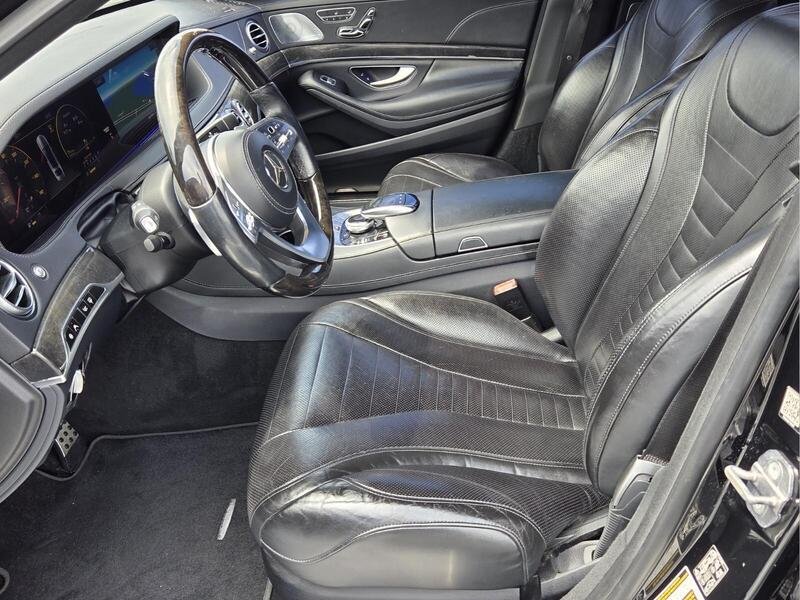Used 2018 Black MERCEDES-BENZ S 560 SEDAN image 10