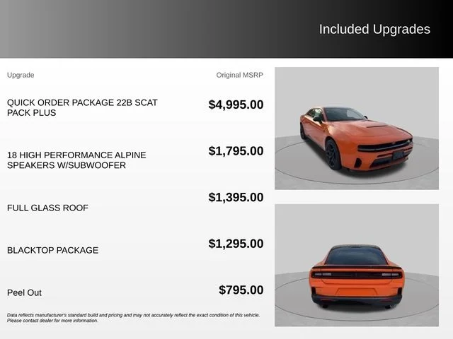 New 2026 Peel Out Exterior Paint Dodge Scat Pack Plus image 4