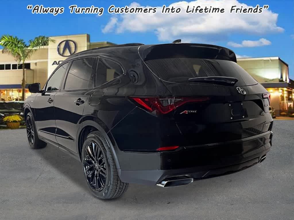 New 2026 Majestic Black Pearl Acura w/A-Spec Advance Package image 3