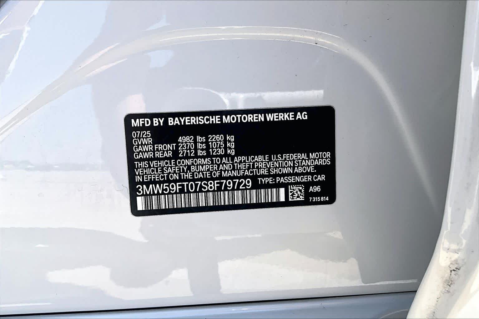 Used 2025 Mineral White Metallic BMW M340i image 33