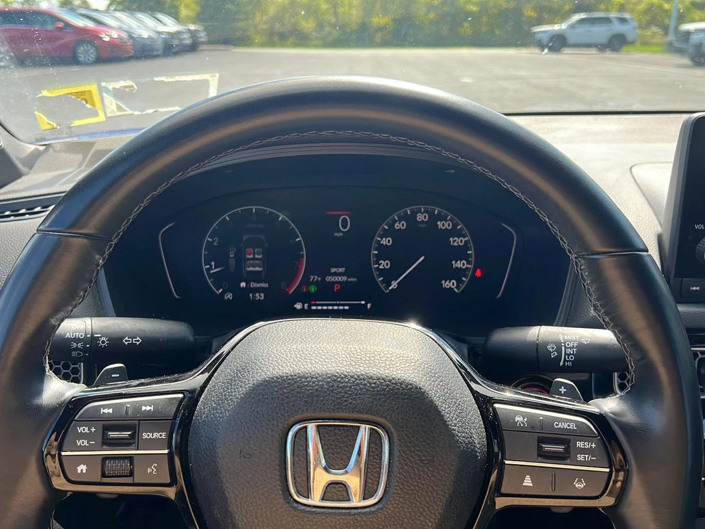 Used 2024 Aegean Blue Metallic Honda Sport image 20