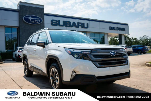 New 2026 Crystal White Pearl Subaru Premium image 1