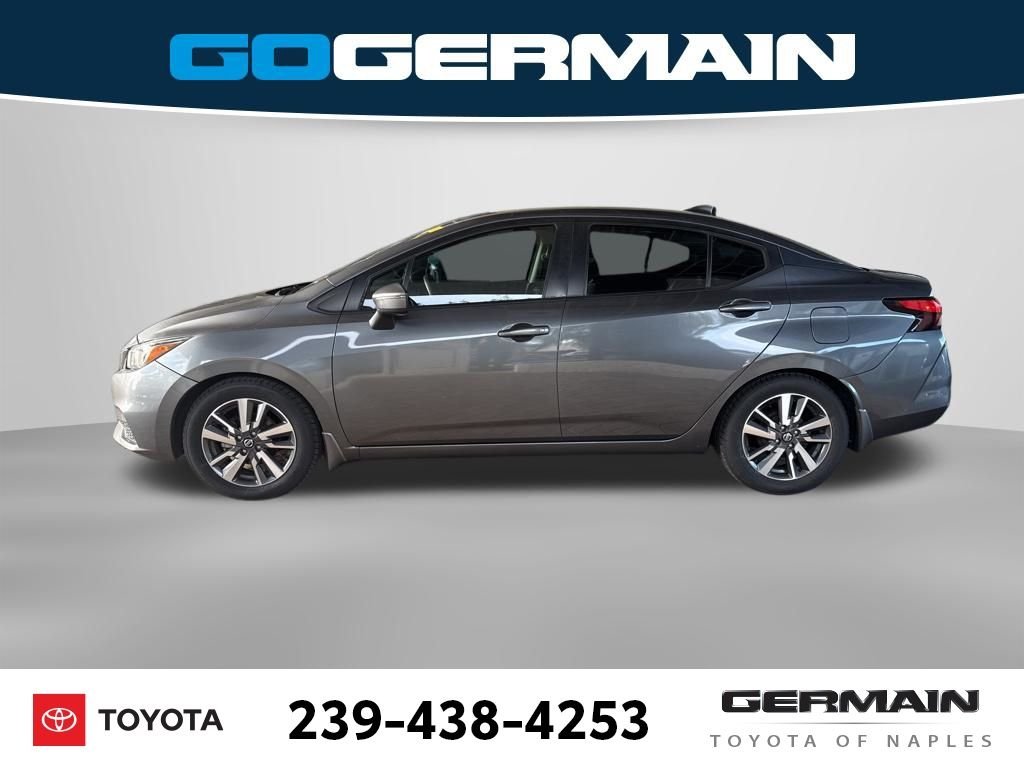 Used 2020 Nissan Versa Sedan SV with VIN 3N1CN8EV1LL845581 for sale in Naples, FL
