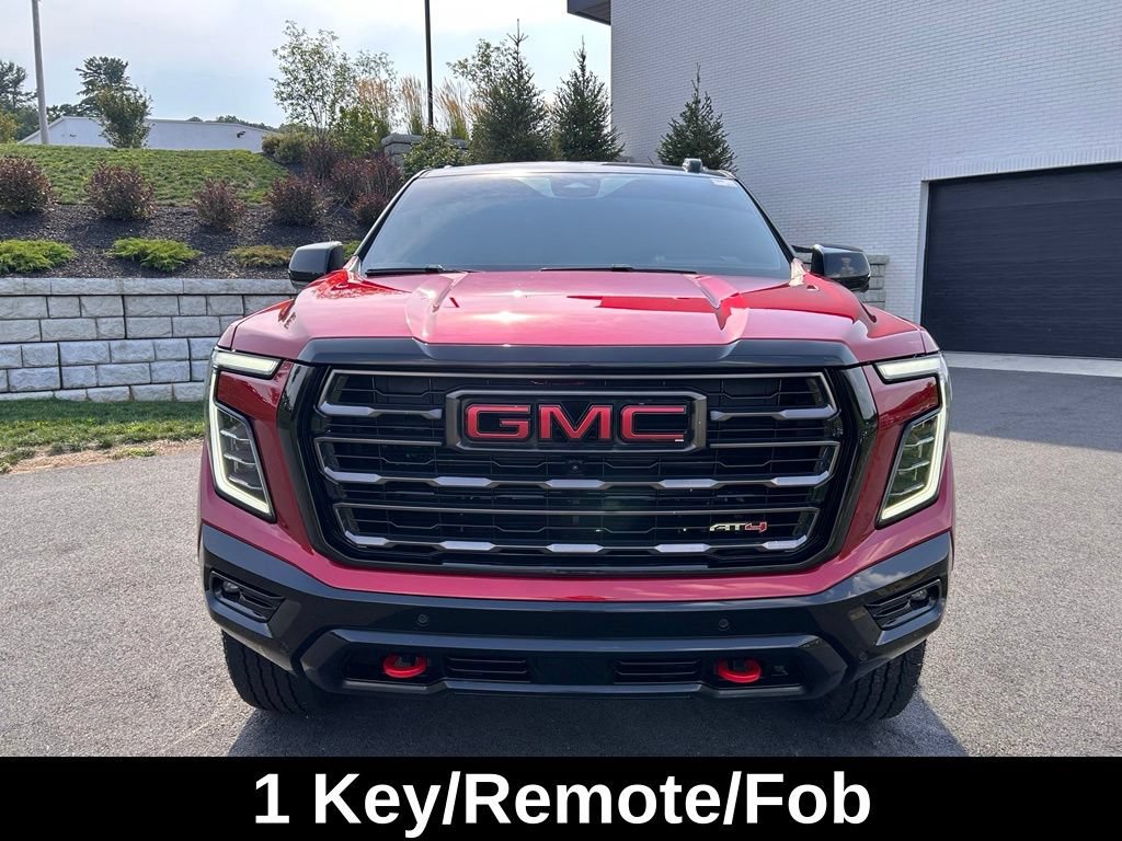 Used 2025 Volcanic Red Tintcoat GMC AT4 Ultimate image 3
