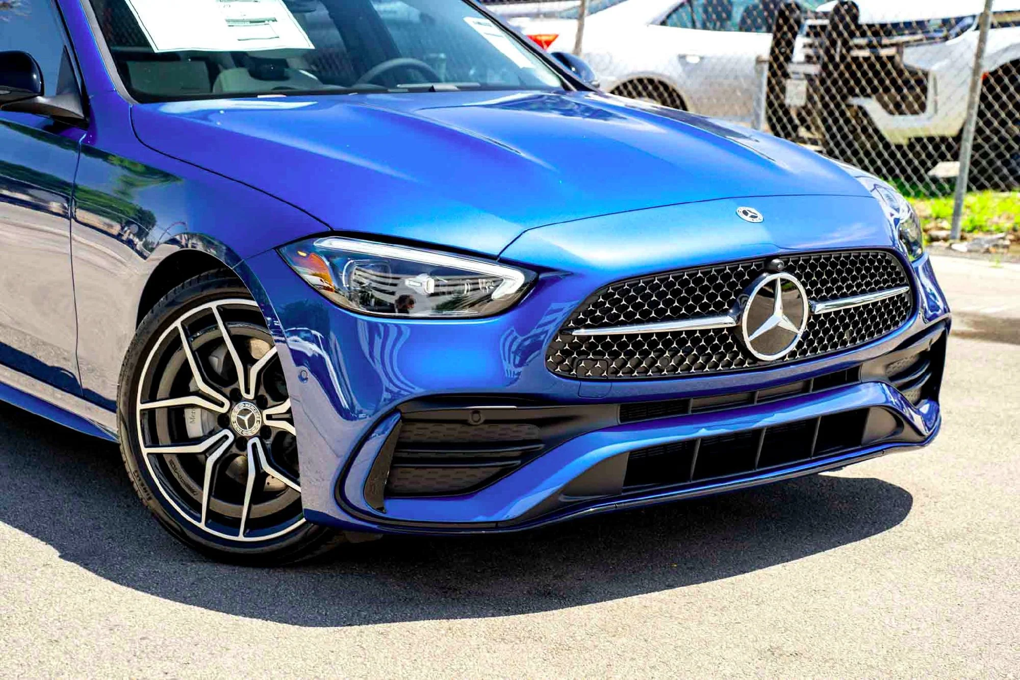 New 2026 Blue Mercedes-Benz C 300 image 3
