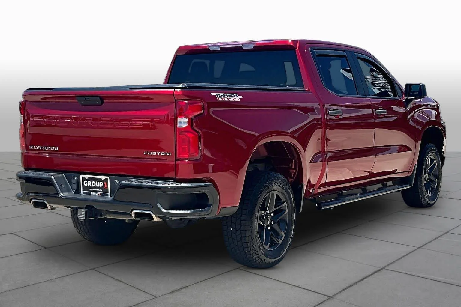 Used 2021 Cherry Red Tintcoat Chevrolet Custom Trail Boss image 14