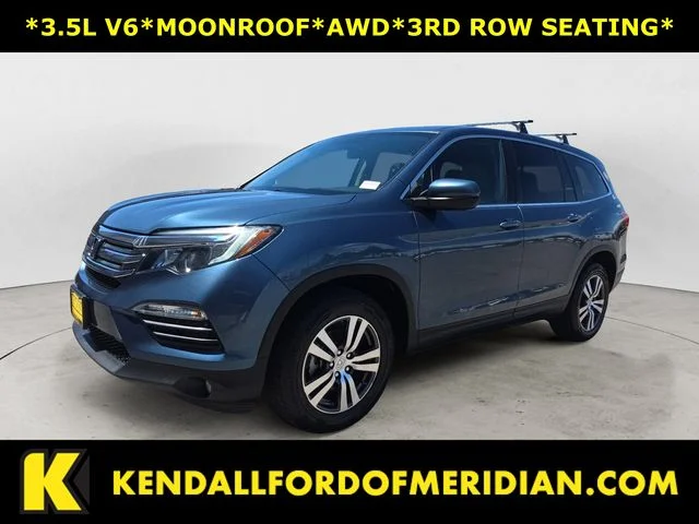 Used 2017 Blue Honda EX-L image 1